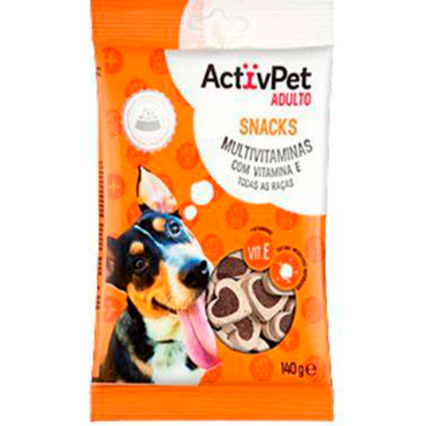 SNACK MULTIVITAMINAS ACTIVPET 140GR