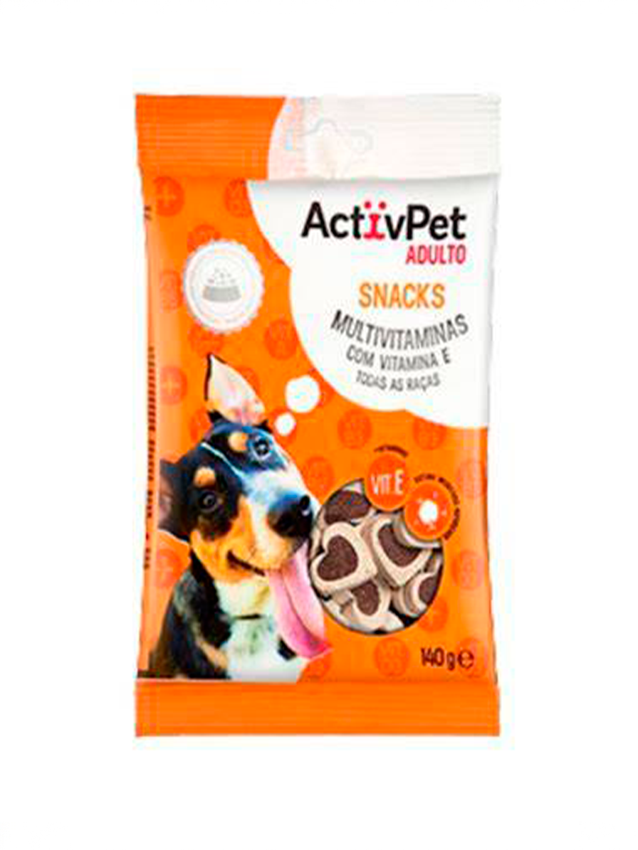 SNACK MULTIVITAMINAS ACTIVPET 140GR