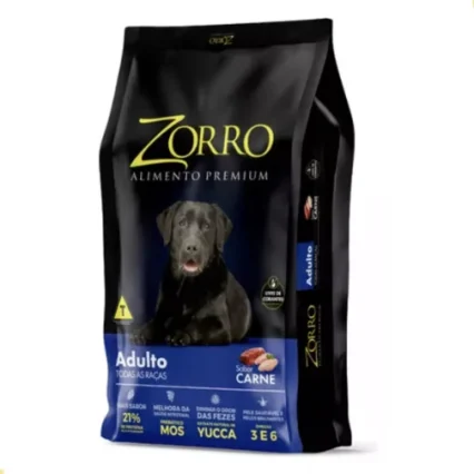 ZORRO PREMIUM ADULTO SABOR CARNE 15 kg