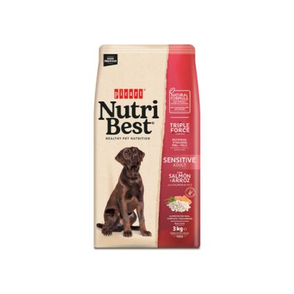 NUTRIBEST PUPPY SENSITIVE SALMAO E ARROZ 3KG
