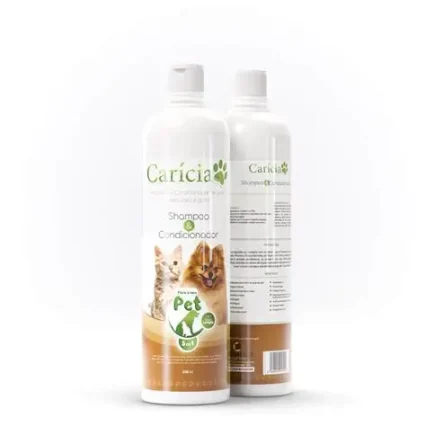 CARICIA SHAMPOO E COND. PELOS LONGOS ANTIPULGAS 350ML