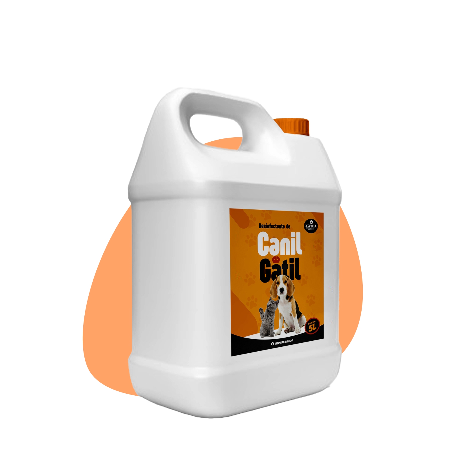 LAYCA DESINFECTANTE CANIL 5LTS