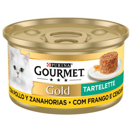 GOURMET GOLD TART.C/ FRANGO E CENOURA 85GR