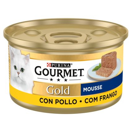 GOURMET GOLD MOUSSE FRANGO 85GR