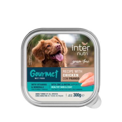 INTERNUTRI MUSS PATE DOG CHICKEN 300G