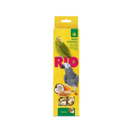 RIO STICK FOR PARROTS WITH HONEY & NUTS 2x90gr