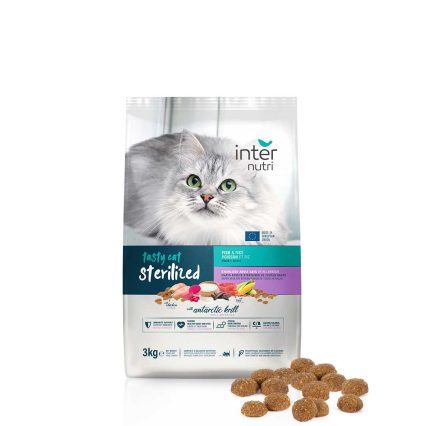 INTERNUTRI TASTY CAT ADULTO STERILIZED 3KG