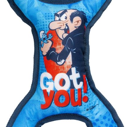 PELUCHE GARGAMEL 30X18X4 AZUL