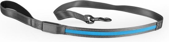 METAL LEASH FLASH LIGHT USB NILON 120CM / 25MM