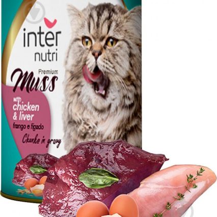INTERNUTRI MUSS CAT FRANGO/FIGADO 415G