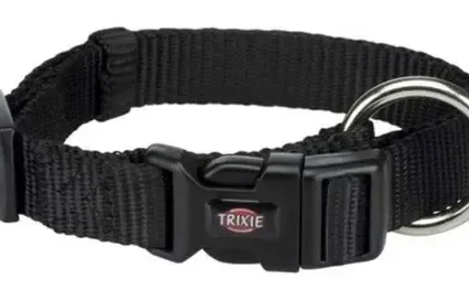 COLEIRA NILON CLASSIC 40-65CM/25MM PRETO