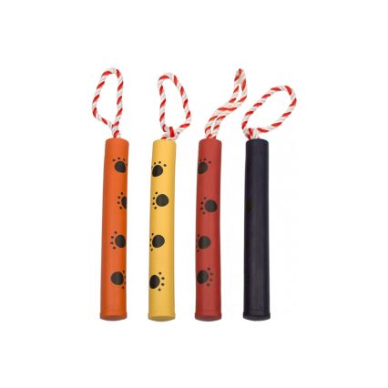 BASTAO DE BORRACHA COM CORDA 25CM- Duvo Plus