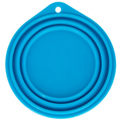 BEBEDOURO/COMEDOURO VIAGEM 500ML AZUL