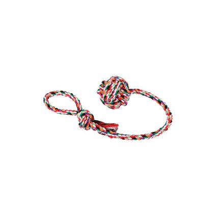 BOLA DE ALGODAO C/CORDA 9CM