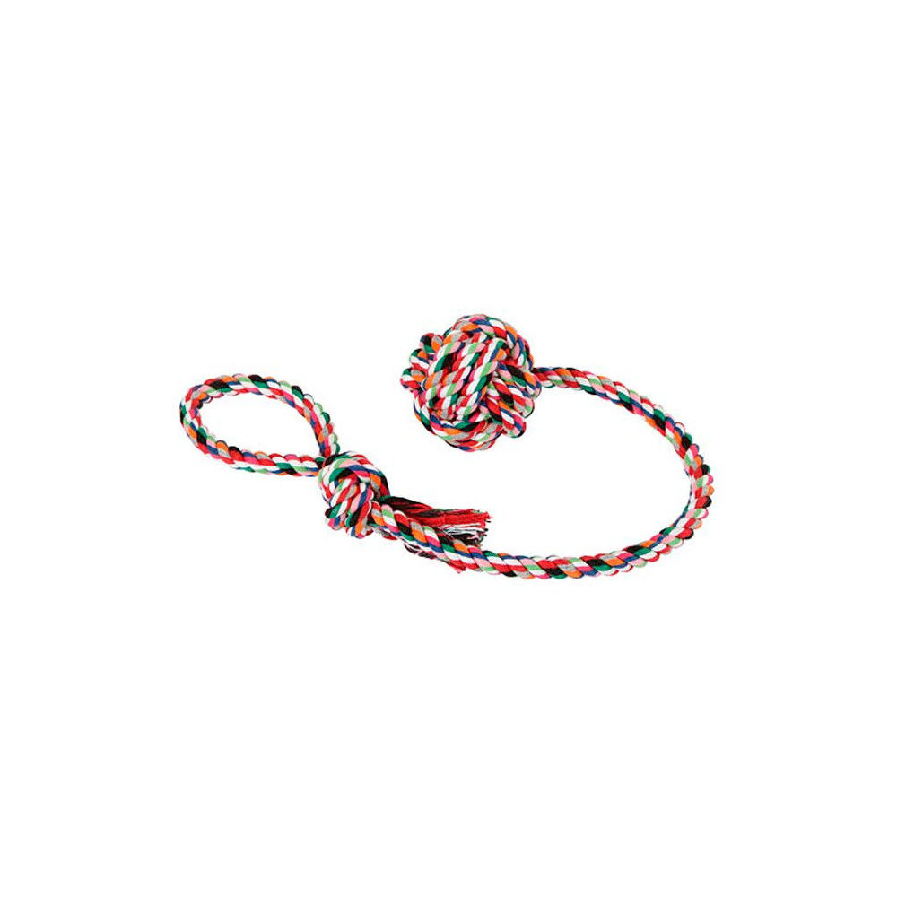 BOLA DE ALGODAO C/CORDA 9CM