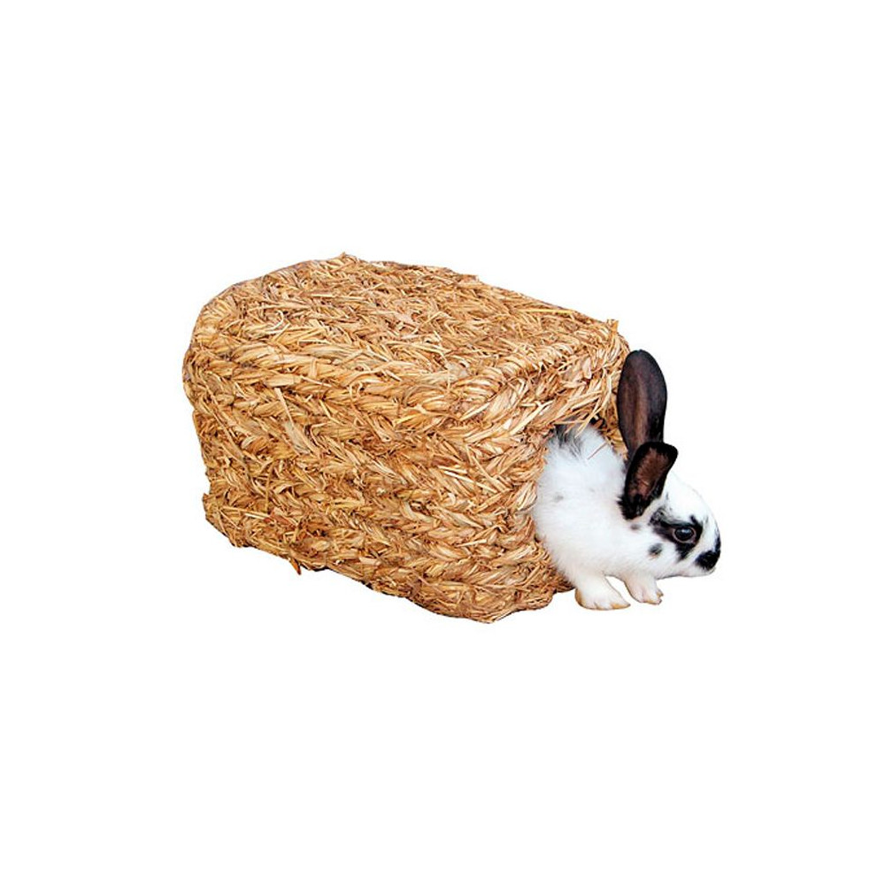 CASA PALHA P/ ROEDORES 28X18X15CM