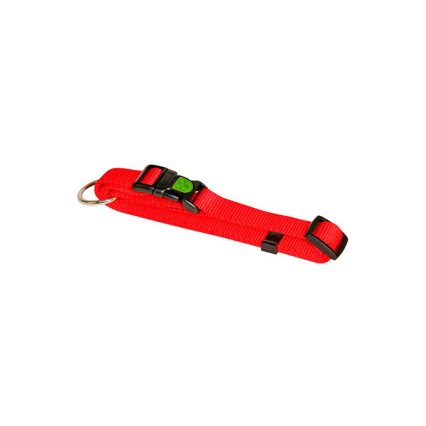 COLEIRA AJUSTAVEL MIAMI 20-35CM /10MM VERMELHO