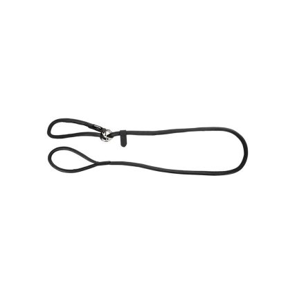 ROUND LEATHER SLIO LEASH ROMA 170CM/8MM PRETO