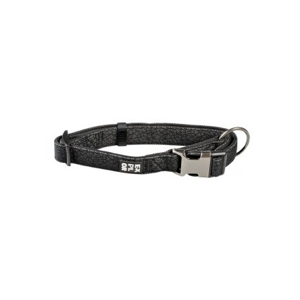 COLEIRA CITY NYLON REFLETORA PRETO