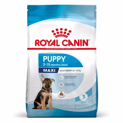 ROYAL CANIN MAXI PUPPY PEDAÇOS EM MOLHO 1X140G