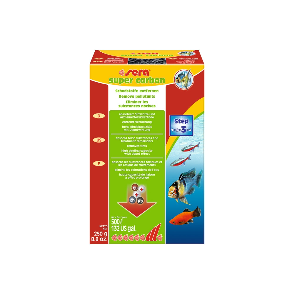 SERA SUPER CARBON 250gr