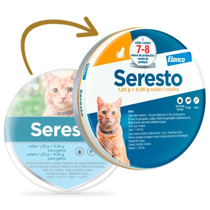 Seresto - Coleira antiparasitária para gato