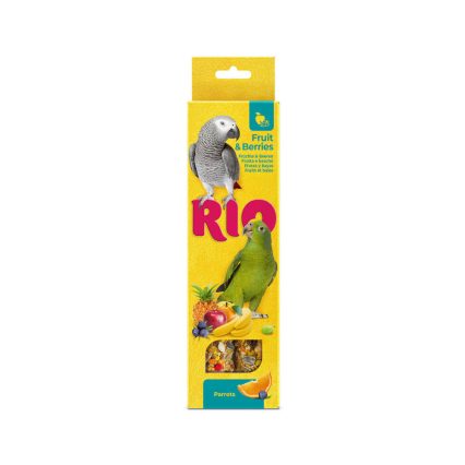 RIO STICK FRUTA E BAGAS P/PAPAGAIOS 2x90gr