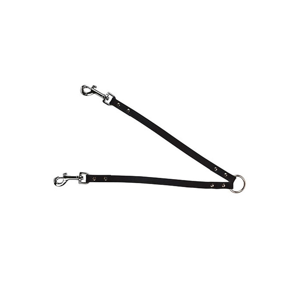 TRELA VEGAS P/2 CAES 12MM/30CM PRETO