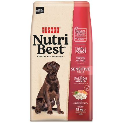 NUTRIBEST SENSITIVE SALMAO 15KG